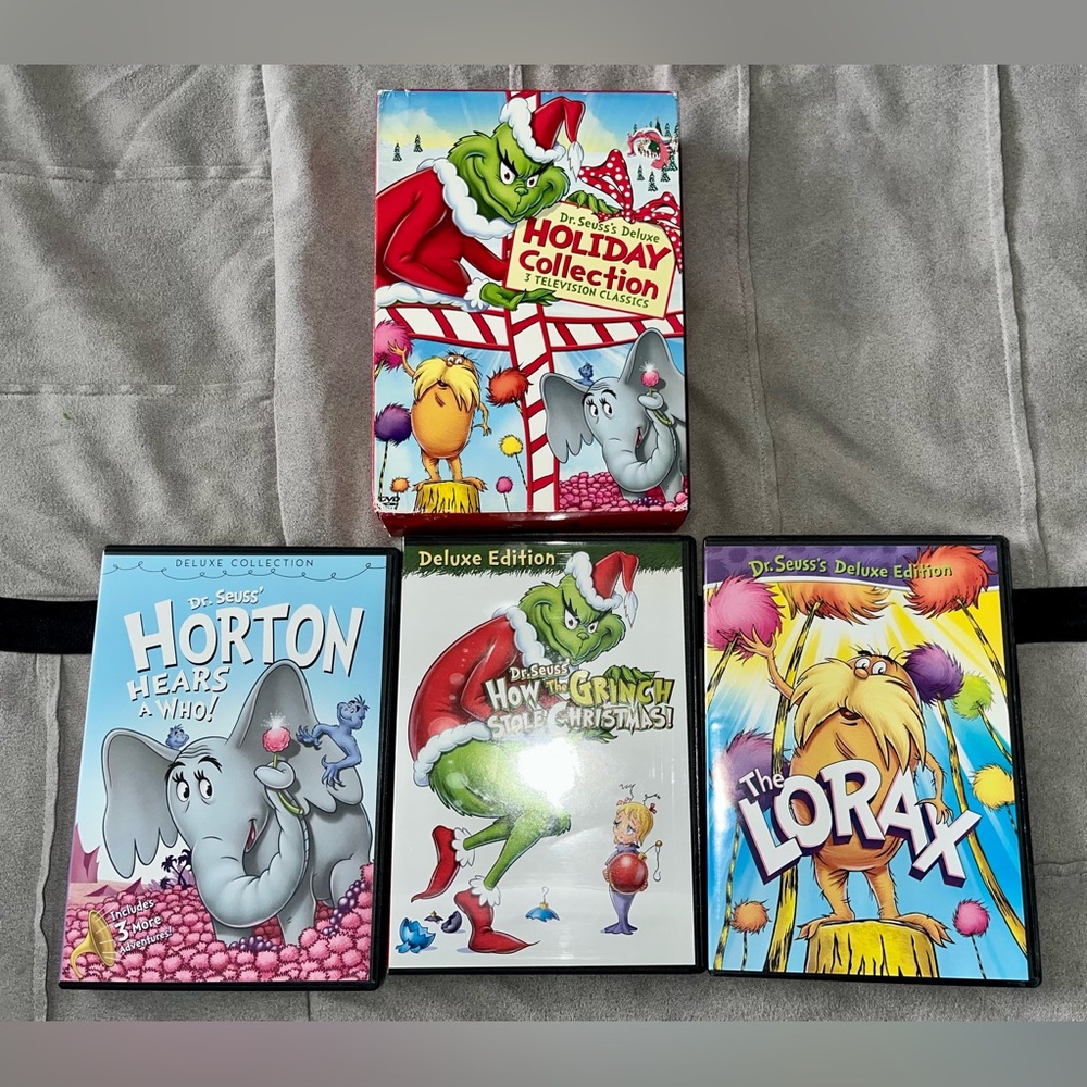 Dr. Seuss’s Deluxe Holiday Collection (DVD, 2012, 3-Disc Set) - EXCELLENT COND.
